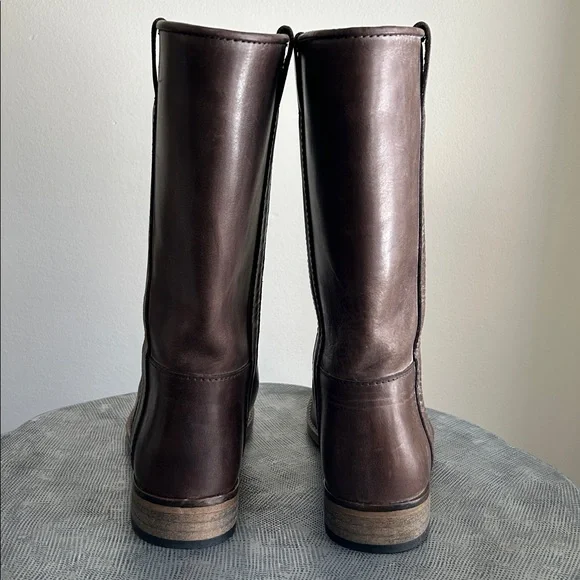 Ivylee Copenhagen ~Handmade Dark Brown Simone Mid-Calf Boots in size 7.5- 8 - Picture 7 of 16